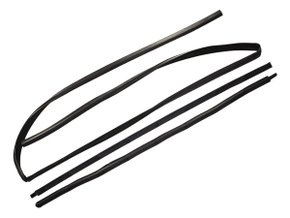 Jogo De Canaletas Dos Vidros Das Portas Belina E Corcel Ii 78/86 E Del Rey 80/92