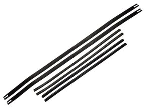 Jogo De Canaletas Dos Vidros Das Portas Chevette 73/82 E Marajó 81/82