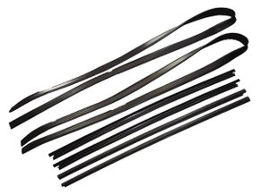 Jogo De Canaletas Dos Vidros Das Portas Corsa 94/02 E Pick-up Corsa 94>