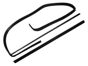 Jogo De Canaletas Dos Vidros Das Portas Gol E Parati Gii, Giii E Giv - Lado Direito