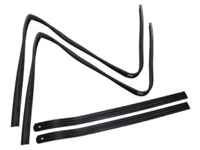 Jogo De Canaletas Dos Vidros Das Portas Quantum E Santana 84/91