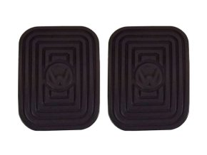 Jogo De Capas De Borracha Dos Pedais Brasilia 73/75, Kombi E Fusca 69/75