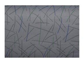 Jogo De Capas Estampadas Para Bancos Com Forro - Cinza