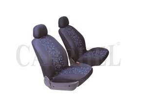 Jogo De Capas Para Bancos Com Forro - Preta