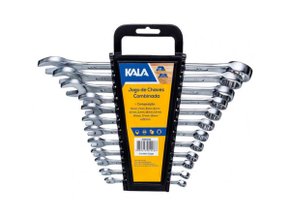 Jogo De Chaves Combinadas De 6 A 22mm Com 12 Peças