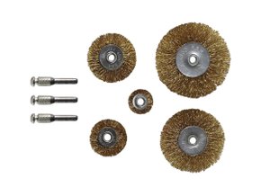 Jogo De Escovas De Aço Para Furadeira Com 5 Peças Mister 102814