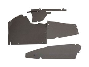 Jogo De Guias De Ar Do Radiador Saveiro Gi 87/97, Gol Gi, Parati Gi E Voyage 87/95