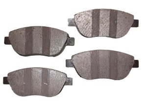 Jogo De Pastilhas De Freio Aircross, C3 Picasso, C4  Cactus, C4 Pallas, Stilo, 207, 208gt, Escapade, Passion,  307, 2008 Jurid Hqj-2206 - Dianteira 