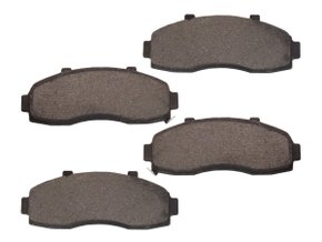 Jogo De Pastilhas De Freio Besta Gs 2.7 E Bongo 97/99 Speed Brake Sna-829 - Dianteira