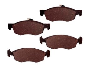 Jogo De Pastilhas De Freio Doblo Cargo 1.3 16v 01/09, Doblo Cargo 1.6 16v 01/09, Doblo Cargo 1.8 01/09, Doblo 1.8 01/09,  Ecopads Eco1055 - Dianteira