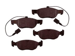 Jogo De Pastilhas De Freio Brava 99>, Marea 99>, Marea Weekend 99>,  Ecopads Eco1060 - Dianteira