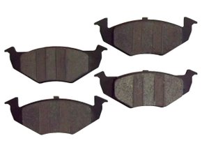 Jogo De Pastilhas De Freio Fox, Gol G5, Parati, Polo,  Saveiro G5, Voyage G5 Jurid Hqj-2185 - Dianteira 