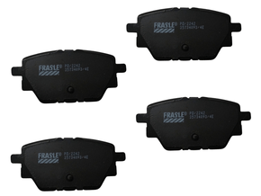 Jogo De Pastilhas De Freio, C4 Cactus Shine 1.6 19>, C4 Cactus Shine Pack 1.6 19>, C4 Lounge 18>, 208 18>, 308 18>, 408 18>, 2008 18>, Fras-le Pd/2242 - Traseira