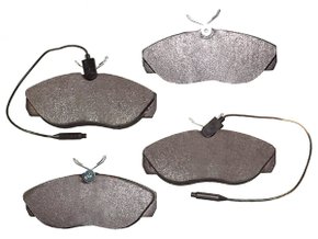 Jogo De Pastilhas De Freio Jumper 2.5 94/02, Ducato 2.5 97/99, Boxer 2.5 94/99 Speed Brake Sna-553 - Dianteira