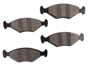 Jogo De Pastilhas De Freio Gol 1.0, 1.6, 95/96, Gol 8v/16v 97/00, Gol Special 98>, Gol 1.6 95/00, Gol 1.8 84/00, Parati 1.6 86/95, Passat 1.8 84/84, Quantum 1.8 84/88, Santana 1.8 2.0 84/88, Saveiro 1.8 86/95, Vouyage 1.8 84/95,  Jurid Hqj-2008 - Dianteira