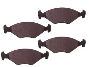 Jogo De Pastilhas De Freio Royale 91/94, Versailles 91/94, Gol 88/94, Quantum 88/94, Santana 88/94,  Jurid Hqj-2029 - Dianteira