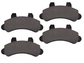 Jogo De Pastilhas De Freio F-1000 94/98, A-20 94/97, Bonanza 94/97, C-20 94/97, D-20 94-97, Silverado 97/99,  Jurid Hqj-2036 - Dianteira