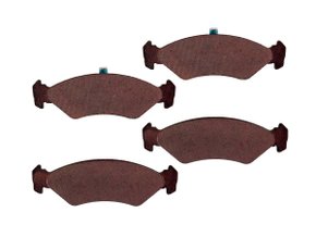 Jogo De Pastilhas De Freio Courier 97/99, Fiesta 96/09, Ka 97/09  Jurid Hqj-2051  - Dianteira