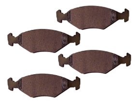 Jogo De Pastilhas De Freio Gol 00/02, Parati 00>, Saveiro 02/09, Jurid Hqj-2065 - Dianteira