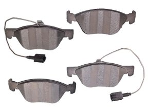 Jogo De Pastilhas De Freio Doblo, Idea, Linea, Marea, Palio, Punto, Strada, Jurid Hqj-2066a - Dianteira