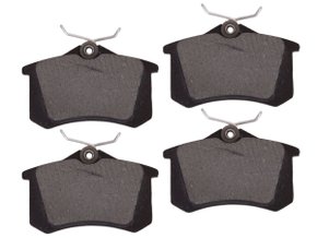 Jogo De Pastilhas De Freio A3, A4, Aircross, C3, C4 Pallas, C4 Loung, Ds 3, Xsara Picasso, 2008, 307, 308, 408, Fluence, Megane, Sandero, Golf, Jetta, Polo, Jurid Hqj-2085 - Traseira