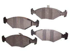 Jogo De Pastilhas De Freio Palio, Palio Weekend, Siena Jurid Hqj-2154 - Dianteira