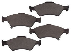 Jogo De Pastilhas De Freio Fit 1.4/1.5 8/16v 03/08, New City 21 > Jurid Hqj-2161a - Dianteira