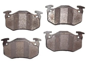 Jogo De Pastilhas De Freio Xsara, Peugeot 106/206/306, Megane 96/02, R19 <96 Jurid Hqj-2176 - Traseira