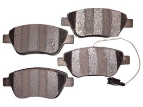 Jogo De Pastilhas De Freio Cinquecento 1.4 16v 09>, Stilo 1.8 8v 03> Jurid Hqj-2179a - Dianteira