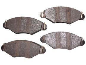 Jogo De Pastilhas De Freio 206 01>, 206 05/08, 206 98>, 207 08>, Passion 08>, Hoggar 10>,  Jurid Hqj-2187 - Dianteira