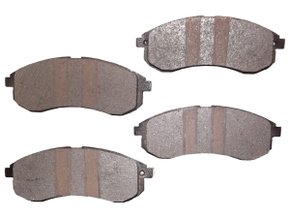 Jogo De Pastilhas De Freio L-200 Gls 02>, L-200 Sport 04>, L-200 Outdoor 07>, Pajero Sport 04>, Jurid Hqj-2222a - Dianteira