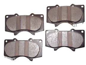 Jogo De Pastilhas De Freio Pajero Full, Hilux, Hilux Nova,hilux Sw4, Hilux Sw4 Nova, Prado Land Cruiser Jurid Hqj-2227a - Dianteira