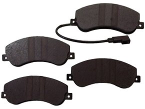 Jogo De Pastilhas De Freio Transit 06/14, Amarok 2.0 10>  Jurid Hqj-2261a - Dianteira 