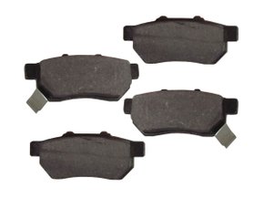 Jogo De Pastilhas De Freio Civic 1.6/1.8 16v 96/00, Civic 1.6 95>, New Fit 1.4/1.5 16v 09>  Jurid Hqj-2281a - Traseira