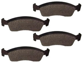 Jogo De Pastilhas De Freio Cobalt 1.4 12>, Cobalt 1.8 8v 12>, Onix 1.0/1.4 8v 12>, Onix 8v 20>, Prisma Novo 1.0/1.4 8v 12> Jurid Hqj-2294a - Dianteira