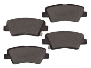 Jogo De Pastilhas De Freio  Azera 12>, Elantra 12>, I30 13>, Veloster 12>, Cerato 13>, Soul 09>,  Jurid Hqj-2313a - Traseira