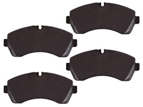 Jogo De Pastilhas De Freio Sprinter 311, 314, 415, 416, 515, 516 12/19,jurid Hqj-2324 - Dianteira