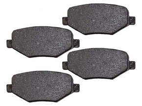 Jogo De Pastilhas De Freio Edge 08>,  Jurid Hqj-2360 - Traseira