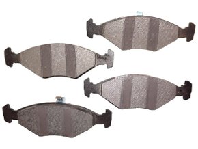 Jogo De Pastilhas De Freio Gol 08>, Parati G4 1.0, 1.6, 09>, Saveiro G4 09>, Jurid Hqj-3004pa - Dianteira 