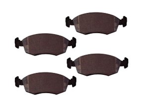 Jogo De Pastilhas De Freio Cinquecento 11>, Doblo 09>, Fiorino 14>, Grand Siena 12>, Idea 09>, Mobi 17>, Palio 09>, Punto 12>, Stilo 09>, Strada 09>,  Jurid Hqj-3010pa - Dianteira