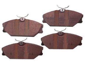 Jogo De Pastilhas De Freio, Scenic 99>, Megane,  Megane Grand Tour,  Jurid Hqj-2104 - Dianteira 