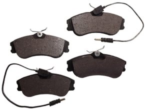 Jogo De Pastilhas De Freio Berlingo E Partner 1.6/1.8 96>, Xsara 2.0 16v 97/00, Xsara Picasso 1.6/1.8/2.0 01>, 206 E 207 1.6 08> Speed Brake Sna-1157 - Dianteira