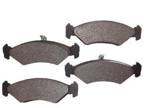 Jogo De Pastilhas De Freio Courier 97/99, Fiesta 96/09, Ka 97/09,  Speed Brake Sna-136 - Dianteira