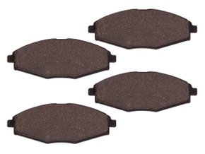 Jogo De Pastilhas De Freio Qq 11>, New Qq 14>, New Qq 14>, Spark 08>, Matiz 08>,  Speed Brake Sna-1496 - Dianteira