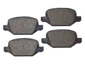 Jogo De Pastilhas De Freio Alfa Romeio 156 2.0/2.5 00>, Bravo 1.8 11>, Cinquecento 1.4 09>, Linea 1.4/1.9 08>, Punto 1.4 Speed Brake Sna-537 - Traseira