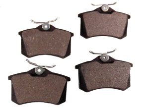 Jogo De Pastilhas De Freio A3, C4, Fluence, Megane, Golf, Nivus, Polo,jetta Speed Brake Sna-884 - Traseira