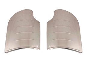 Jogo De Polainas Dos Paralamas Traseiros Fusca - Cromado