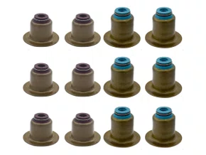 Jogo De Retentores Das Hastes De Válvulas Onix 1.0 12v 19>,  Tracker 1.0/1.2 20>,  Montana 1.2 23> Bastos 12200173 