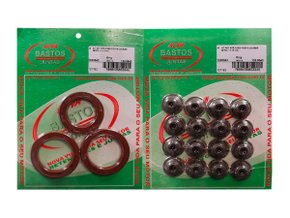 Jogo De Retentores Do Motor Courier E Fiesta 96/99 Bastos 1330043