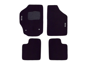 Jogo De Tapetes De Carpete Bordado - Fiat Mobi 16>